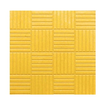 Тротуарная плитка "Сетка" М500 300х300х25 желтый