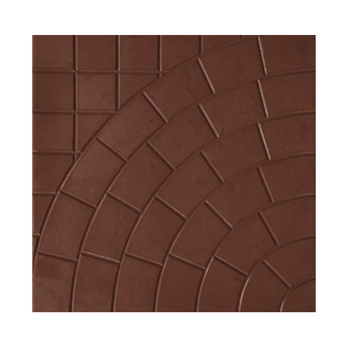 Тротуарная плитка "Колодец" М500 шоколадный 300х300х25