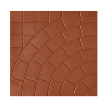 Тротуарная плитка "Колодец" М500 коричневый 300х300х25